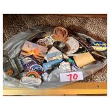 Assorted Travel Souvenir Magnets and Memorabilia