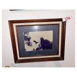 Framed Eagle in Flight Print