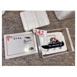 Penn State Santa in Speedboat Ornament