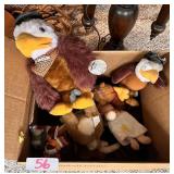 Harley-Davidson Eagle and Assorted Plush Lot