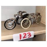 Set of Two Harley-Davidson Miniature Motorcycles
