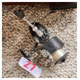 Vintage Black Spinning Fishing Reel