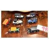 6 Vintage die-cast Miniature Model Cars