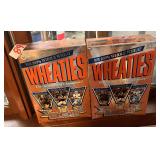 Two Wheaties Super Bowl 30th Anniversary Boxes