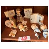 Collection of Dear God Kids Figurines