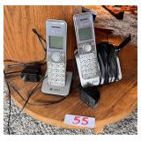 Three wireless landline phones, AT&T
