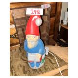 Vintage Christmas Gnome Blow Mold Light