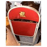 Vintage Metal Children's Folding Chair