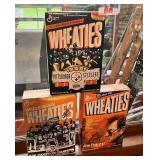 Set of 3 Vintage Wheaties Collector Cereal Boxes