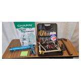 Lot of Tools Sprayer Kit Bag Caulking