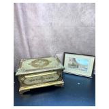 Jewelry Music Box and picture art decor
