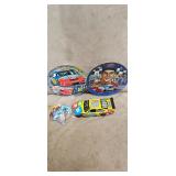 Lot Nascar Plates Die Cast Cars