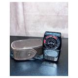 Vintage General Electric Light Meter Case & Strap