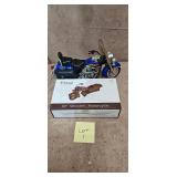 Harley Davidson Motorcyle Bike and Wooden