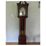 Vintage Black Forest Grandfather Clock No Ship