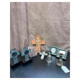 Religious decor - Cross and Angels