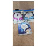 Set of 3 New Sealed Headphones for Kids