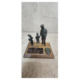 Police Officer Service Plaque