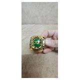 Harry Gant Nascar #33 Giant Gold Ring