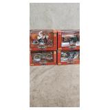 4pc Harley Davidson Motorcycle Bike Set