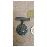 Lot of Medals Tokens and Coins and such