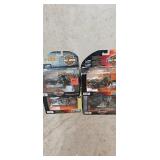 4pc Harley Davidson Motorcyle Bikes
