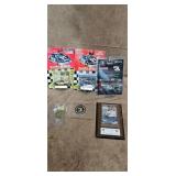 Lot of Nascar Collectibles Cars Cards Coins