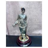 Clown jester masked figurine art decor