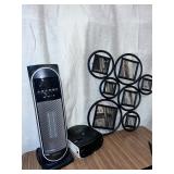 Lot of home items mirror dream machine heater