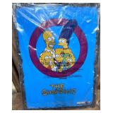 The simpsons metal poster