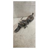 Harley Davidson Motorcycle Dark Wood Large