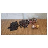 Japanese Decor Salt and Pepper and Bells Lot