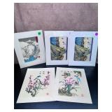 Various Japanese Style Art Pieces