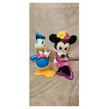 Vintage Minnie Mouse Donald Duck Coin Bank Disney