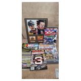 Huge Nascar Collectible Lot Magazine Plaque