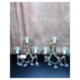 Weinfurtner Chandelier wall sconce x2