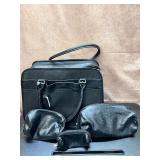 Joy Mangano Handbag and travel pouches see note