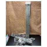 Floor to ceiling laundry pole