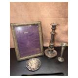 Assorted Decor Metal Silverplate