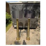 Extra Tall Free Standing Lamp Pair over 5ft