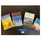 4 FIRST EDITIONS BY PAT CONROY - MINT CONDITION