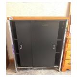 VINTAGE IBM CABINET - METAL - 36X15X42
