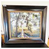 AMAZING PHOTOGRAPH CANVAS - GOLD/BLACK FRAME