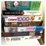 ELVIS PUZZEL,LEGENDS,FISH, ETC PUZZELS