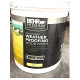 BEHR PREMIUM WEATHER PROOFING WOOD FINISH