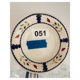7 BREAD PLATES - ADAMS - ENGLAND "LANCASTER"