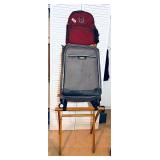 LUGAGE STAND, SAMSONITE LOGGAGE ABD BACL PACK