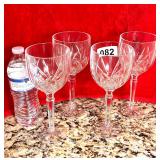 4 MARQUIS BY WATERFORD WINE GLASSES