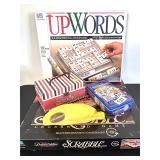 SCRABBLE,UPWORDS,SUDOKU,BANANAGRAM,BUNKO