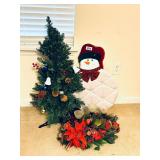 SMALL CHRISTMAS TREE, CENTER PIECE, CARD HOLDER